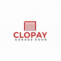 Clopay garage door brand logo